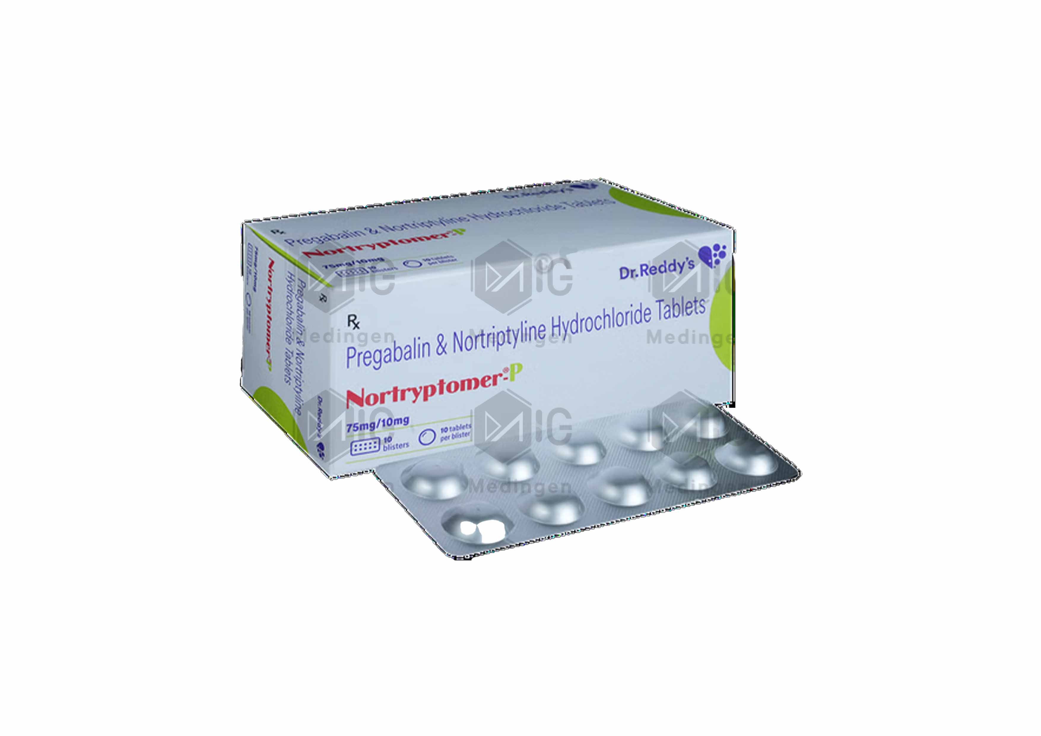 NORTRYPTOMER P 75/10MG